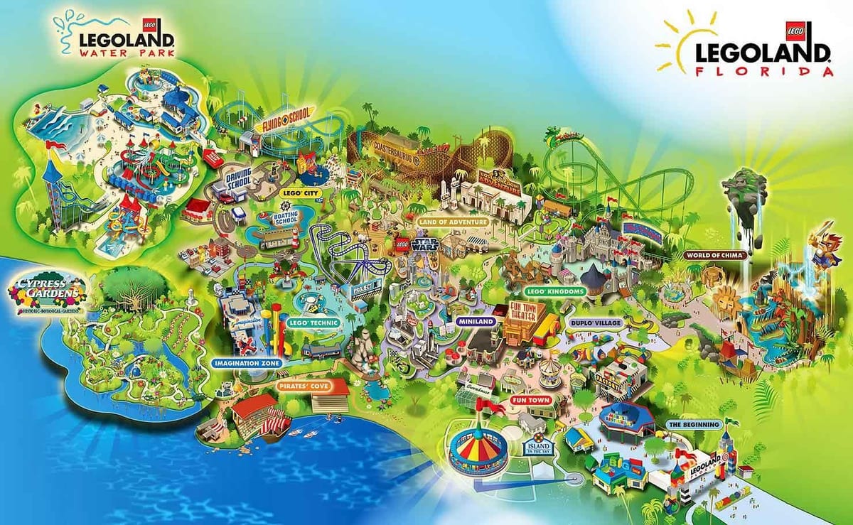 ਡੈਨਮਾਰਕ legoland ਦਾ ਨਕਸ਼ਾ