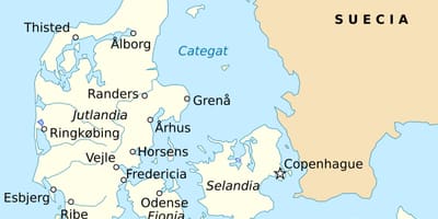 ਨਕਸ਼ਾ ਦੇ fredericia ਡੈਨਮਾਰਕ