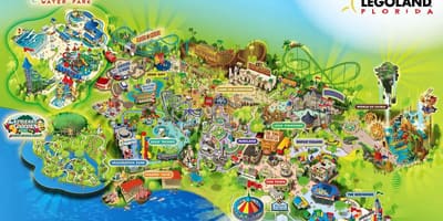 ਡੈਨਮਾਰਕ legoland ਦਾ ਨਕਸ਼ਾ